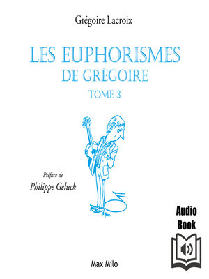 cover image of Les euphorismes de Grégoire (Tome 3)